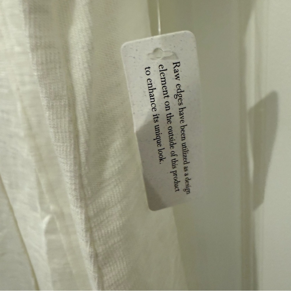 Soft Surroundings Ivory-Soft White Tunic Dress 100% Cotton Size XLP - Picture 4 of 5